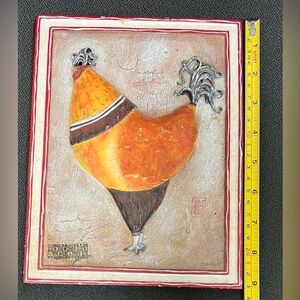 Rooster wall art